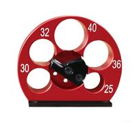 Woodworking Auxiliary Tool for Creating Round Wooden with Adjustable Diameter Settings from 8mm up to 40mm (5 holes 25-40mm)