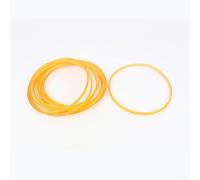 Woodworking Band Saw Motor Conveyor Belt, V-Ribbed PU Drive Belt for 10-12 Inch Saws Orange 340mm / 620mm x 10mm(620mm for 12Inch)