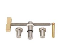 Woodworking Bench Dog Clamp, Strong Metal Fast Fixed Portable Woodworking Desktop Clip, Copper High Carbon Steel Stainless Steel Carpenter Tools with 2 Desktop Tenon for Woodworkin