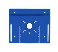 Woodworking Benches Router Flipping Plate with Miter Gauge Guide Aluminium Fence Sliding Brackets Multifunctional Trimming Router Plate