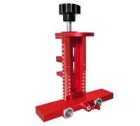 Woodworking Cabinet Door Positioning Jig with Visible Scale Marks