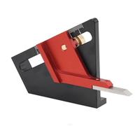 Woodworking Center Finder Scriber High Precision Aluminum Alloy Carpentry Measuring Tool for Woodworking Metal Plastic Craftsmanship Durable Portable Design
