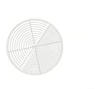 Woodworking Center Finding Ruler Transparent - Circular Layout Gauge for Precise Drilling - Clear Acrylic Disc with Measurement Grid - Essential Craft Tool for Artists and Builders - 200mm Size(B)