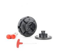 Woodworking Chuck Wooden Rotary Lathe 4 Inch 6 Inch Self-Centering Linkage Bevel Tooth Three Claws Four Claws Precision(4-inch Round jaw chu)
