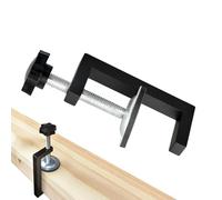 Woodworking Clamps, Heavy Duty Steel g-clamp with Fixing Clip, Smooth Hand Screw clamp, Thick Fence clamp for Carpentry Clamping Device, mitre saws g-Type Metal Strong Wood Processing Accessories