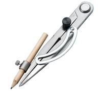 Woodworking Compass, 20 Inch Precision Drawing Compass with Wing Divider and Pencil Holder, Pencil Compass For Geometry, Drafting, Drawing, Compass Geometry Tool