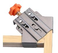 Woodworking Corner Clip | 90 Degree Stainless Steel Corner Clamp with Single Handle - 90 Degree Stainless Steel Corner Clamp Vice Adjustable Swivel Bench Tool for Woodworking