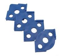 Woodworking Corner Cutting Jig 4PCS Radius Templates with Multiple Size Options