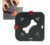 Woodworking Corner Radius Mask, Rounded Corner Radius Template | Rounded Corner Radius Mask Templates - Router Rounded Corner Masks