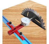 Woodworking Dial Indicator for Enhanced Measurement Accuracy and Performance (Red (long))