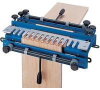 Woodworking Dovetail Jig - 300mm Portable Semi-Permeable Die-Cast Joint Mortising Carpentry Tool for Precision Wood Joinery