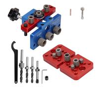 Woodworking Drill Guide Template Positioners Easy to Use Drill Guide for Various Applications for Woodworkers