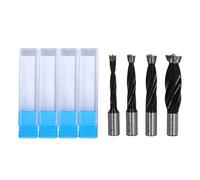 WOODWORKING DRILL SET HIGH SPEED STEEL END MILL KIT 6 8 10 15MM HARDWOOD SOFTWOOD PLASTIC PLYWOOD