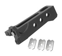Woodworking Edge Banding Trimmer, Aluminum Alloy Manual Wood Edge Planer Arc Woodworking Chamfer Burr Scraper, R1 R2 R3, for Quick Wood Trimming