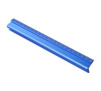 Woodworking Edge Rule Made of Aluminum with Dual Scales for Accurate Measurement of Edges, Faces, and Right Angles in For DIY Work (200mm)