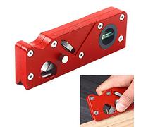 Woodworking Edge Trimmer Aluminum Alloy Manual Wood PlanerScraper with Inner Hexagon Wrench for Woodworking Edge Banding Furniture Board Chamfering
