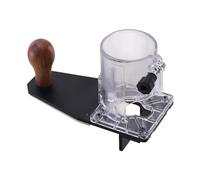 Woodworking Edges Trimming Machine Bottom Slotted Balanced Plate Trimming Inverted Bracket Milling Tool Router Base Plate