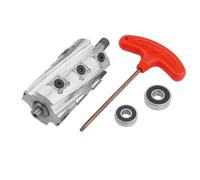 Woodworking Electric Planer Shaft Aluminium Spiral Cutter 14 * 14mm 12pcs Wood Aluminum Woodworking Electric The Total Length is 115mm