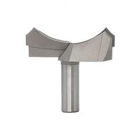 Woodworking Engraving Double Arc Dragon Ball Router Bit with 1/2 Inch Shank 2 Inch Cutter