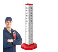 Woodworking Equal Height Ruler - Bricklayer Graduated Scale - Horizontal Elevation Ruler, Level Positioning, Hand Tool for Father Men