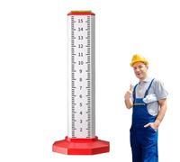 Woodworking Equal Height Ruler,Bricklayer Graduated Scale | Isometric Ruler, Horizontal Elevation, Level Positioning for Father Men