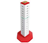 Woodworking Equal Height Ruler Upgraded Positioning Horizontals Elevations Ruler Double-side Scale CeramicTile Tool Spirits Leveling Tool