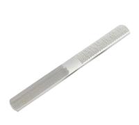 Woodworking File, Small Steel Files, 7.87x0.87x0.24 Inches Ergonomic Handle Fine Serrated Teeth, Multifunctional Hand Tool for Precision Wood Crafts Carpentry and Metal Working Use