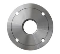 Woodworking Flange for Fixed Large Wooden Plate, 1inch*8TPI Durability Woodworking Lathe Flower Plate 1piece(75mm)