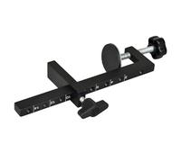 Woodworking G Clamp Heavy Duty Adjustable C Clamp for Fixing Cutting Drilling, 10-140mm Opening, Aluminium and Carbon Steel Construction, Anti - Slip Jaw with Hardened Threaded Rod