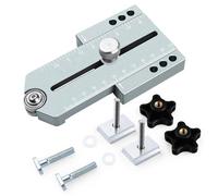 Woodworking Guide Jig - Telescopic 175mm Range, Compatible with 30/45 / 19/20 / 74/50 / 66 T Tracks & Standard Miter Slots, Aluminum Alloy Durable Structure for Band Saw (Type 3)