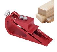 Woodworking Height Gauge, Setup Block Measuring Tool, Adjustable Precision Gauge with Metal Build, Workshop Tool for Depth and Angle Measurement, Carpenter Accessory with Compact Style, Woodworking