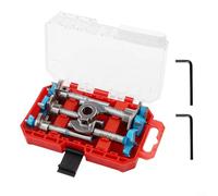 Woodworking Hole-Saw Drill Bit Set High-Carbon Steel 5 Sizes 15-35mm with Hex Shank Reamer & Tool Box for Hardwood Softwood Plywood Drilling Project