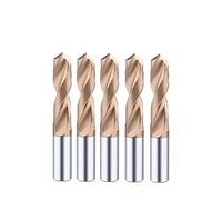 Woodworking Industry Drill Bit Coated Solid Carbide Drills for CNC Machining Centers Carbide Drills 1.0-20mm Metalworking Drills (Color : 5pcs, Hole Diameter : 1x12x38)