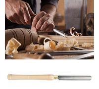 Woodworking Lathe Chisel, 25mm HSS Roughing Gouge Lathe Chisel, Hand Held Wood Turning Tools for Carving
