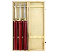 Woodworking Lathe Chisel Set 3 Piece Set Lathe Wood Turning Tools with Steel Blades,Brass Ferrules and Wooden Case for Carpenter Craftsman Gift for Men