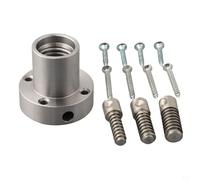 Woodworking Lathe Chuck, 2Inch Lathe Faceplate Screwchuck with 11Pcs Screws 1Inch X 8TPI Threaded Chuck for Woodworking Power Tool