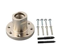 Woodworking Lathe Chuck for 3 Inch Projects 1 Inch X 8 Tpi Threaded Steel Faceplate with Screw Chuck Silver 75Mm for Bowl Turning and Wood Lathe Use
