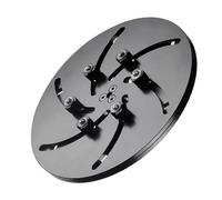 Woodworking Lathe Chuck, Self-Centering Chuck, M33x3.5 Thread, Aluminum Alloy for Mills and Grinders, 10 Inch Diameter