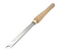 Woodworking Lathe HSS Chisel Captive Ring Tool, DIY Rotary Handheld Ring Wood Turning Tool, High Speed Steel Lathe Ring Chisel with Brass Ferrules for Woodturning Carpenter Carving,6mm (6mm)
