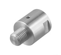 Woodworking Lathe Spindle Chuck Adapter, 1 Inch 12 TPI to 1 Inch 8 TPI Converter, Steel Thread Changer for Lathe Accessories, Compatible