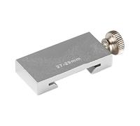 Woodworking Line Locator Block - 26 mm Aluminum Alloy Ruler Stopper, Precision Measurement Guide Tool, Steel Ruler Positioning Block with Firm Lock Accurate Alignment | Measuring Tool for Woodworking