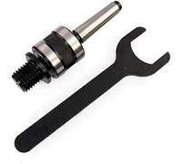 Woodworking Live Tailstock Chuck Adapter to 1" x 8 TPI Thread with #2 Morse Taper Mount - MT2