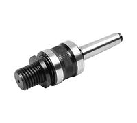 Woodworking Live Tailstock Chuck Adapter to 1" x 8tpi Thread with #2 Morse Taper Mount