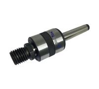 Woodworking Live Tailstock Chuck Adapter to 1" x 8tpi Thread with #2 Morse Taper Mount | Dimensions - 8.5 x 3 x 2.5 Inches | Threaded Lathe Tool Accessories | REVOLVING Center MT2