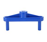 Woodworking Marking Center Finder Hand Tool Scribe Gauge Hole Drilling Locator Tool Professional Precision Measuring Instrument for Woodworkers ABS Plastic 127x63mm