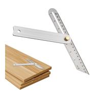 Woodworking Marking Tool - Adjustable Angle Measuring Template, Precise Wood Marking Instrument, Professional Report Ruler, Carpenter Workshop Accessory | Dispositiv