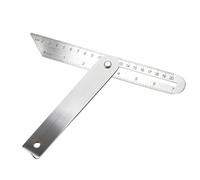 Woodworking Measuring Ruler | Adjustable Angle Drawing Aid - Woodworking Scriber Marking Tool | for Carpenters Craftsmen Home Renovation Modeling