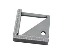 Woodworking Measuring Ruler with Double Angles Option for Cut and Applications Measurement Tool Woodworking Measurement Scale