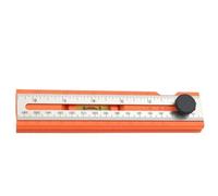 Woodworking Measuring Tool - Measuring Ruler Tool for Woodworking,Handheld Gauge Precise Positioning for Construction Wood Crafting Furniture Manufacturing