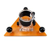 Woodworking Milling Groove Balance Board Flip Plate Trimming Machine Router Base Triangular for Slotting and Chamfering